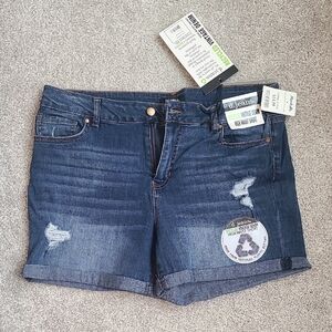d. jeans Women's Blue Denim Shorts